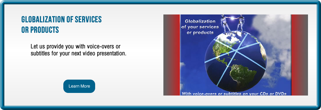 Globalization of Services or Products